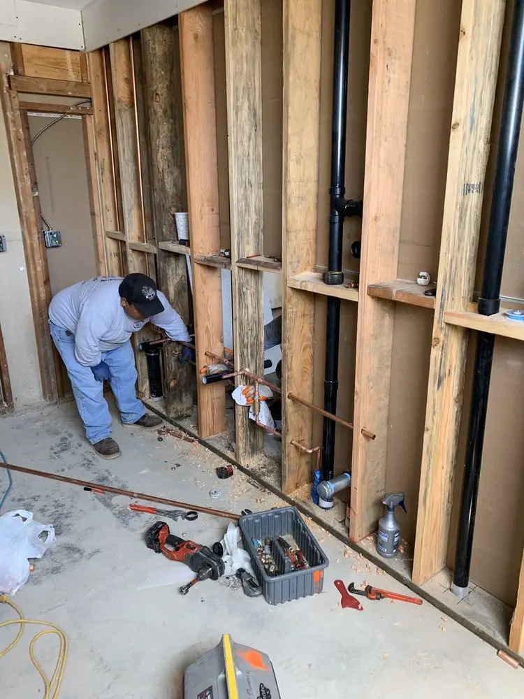 Commercial rough-in plumbing for Gas Line Repair in Port Angeles